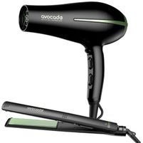 Gama Combo Plancha + Secador De Cabello Avocado