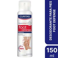 Curitas Desodorante Para Pies Foot Defense 150 ml