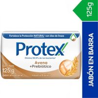 Protex Jabón Antibacterial Avena + Prebiótico 125 g