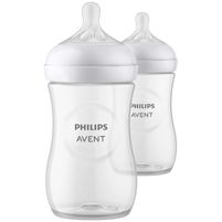 Philips Avent Natural Response: 2 Mamaderas para Bebés (1m+)