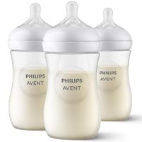Philips Avent Natural Response:Set 3 Mamaderas 1m+ (260 ml C/U)