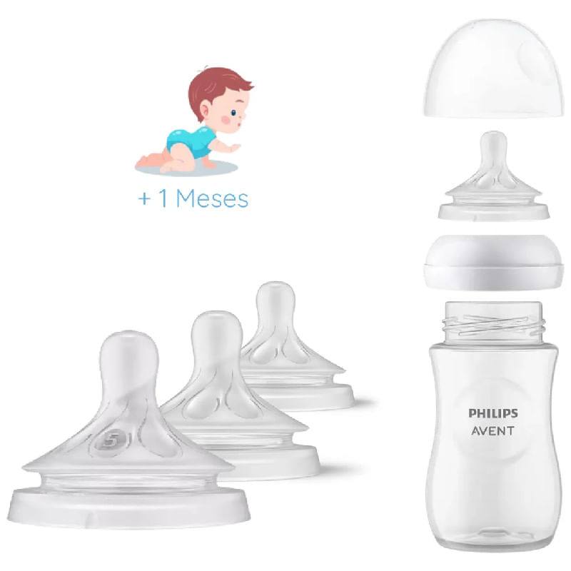 Philips-Avent-Natural-Response-Set-3-Mamaderas-1m---260-ml-C-U-