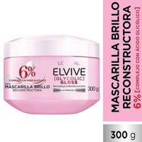 Elvive Mascarilla Brillo Reconstructora [Glycolic Gloss] 300 g
