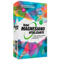 Total Magneciano Vitalizante 24 Comprimidos Efervescentes