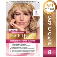 Excellence Kit Coloración (8 Rubio Claro)