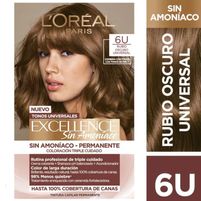 Excellence Kit Coloración Sin Amoníaco (6 U-Rubio Oscuro Universal)