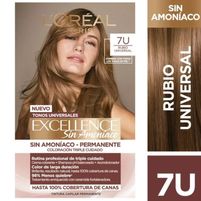 Excellence Kit Coloración Sin Amoníaco (7 U-Rubio Universal)