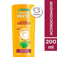 Fructis Acondicionador Oil Repair Liso Coco 200 ml