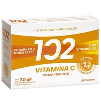 102 Vitamina C Suplemento Dietario 30 Comprimidos