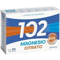 102 Suplemento Dietario Magnesio Citrato 30 Comprimidos