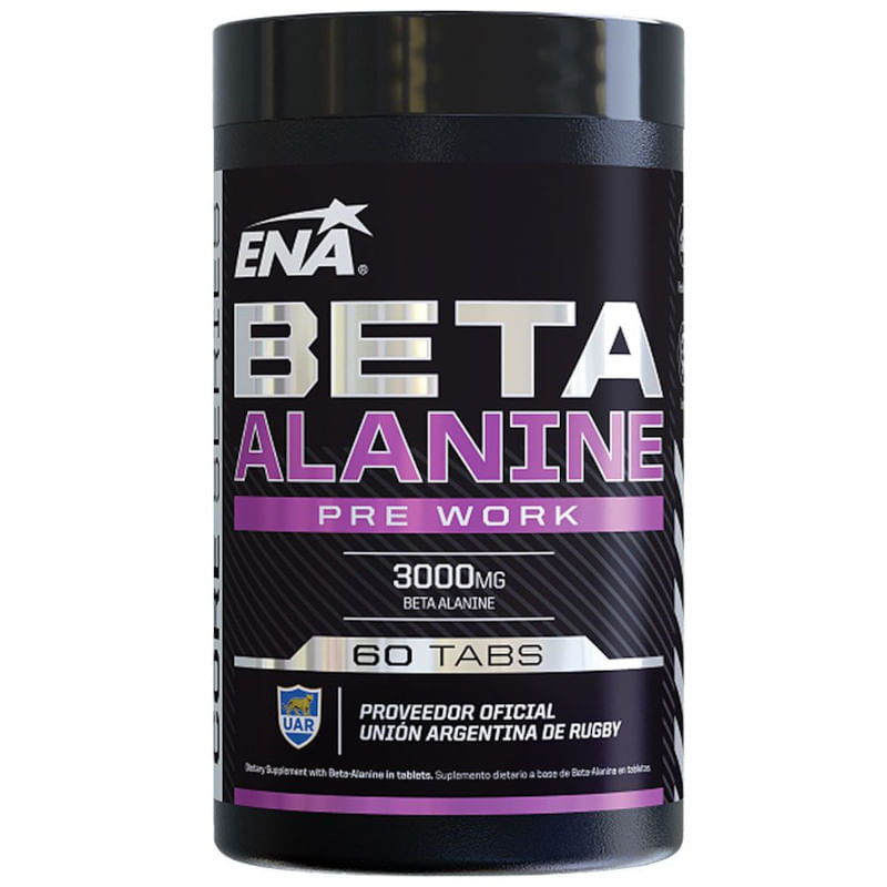 Ena Suplemento Dietario Beta Alanine Pre Work 60 Tabletas