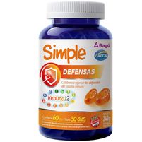 Simple Suplemento Dietario Defensas 60 Unidades