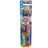 Gum Cepillos Dentales Paw Patrol +3 Suave/Macia 4060 2 Unidades
