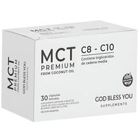 God Bless You MCT Premium (C8 - C10) 30 Cápsulas Blandas
