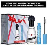 Pret A Porter Set: (EDT) 50 ml + Máscara de Pestañas (7 ml)