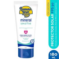 Banana Boat Protector Solar Mineral Sensitive FPS 50 60 ml