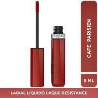 Loreal Labial Líquido Laque Resistance (510 Café Parisien)