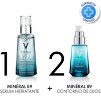 Vichy Combo: Mineral 89 Booster 50 ml + Mineral 89 Ojos 15 ml