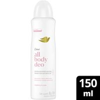 Dove All Body Deo Raspberry & Rose 150 ml