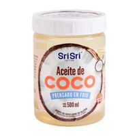 Sri Sri Aceite de Coco Prensado en Frío 500 ml